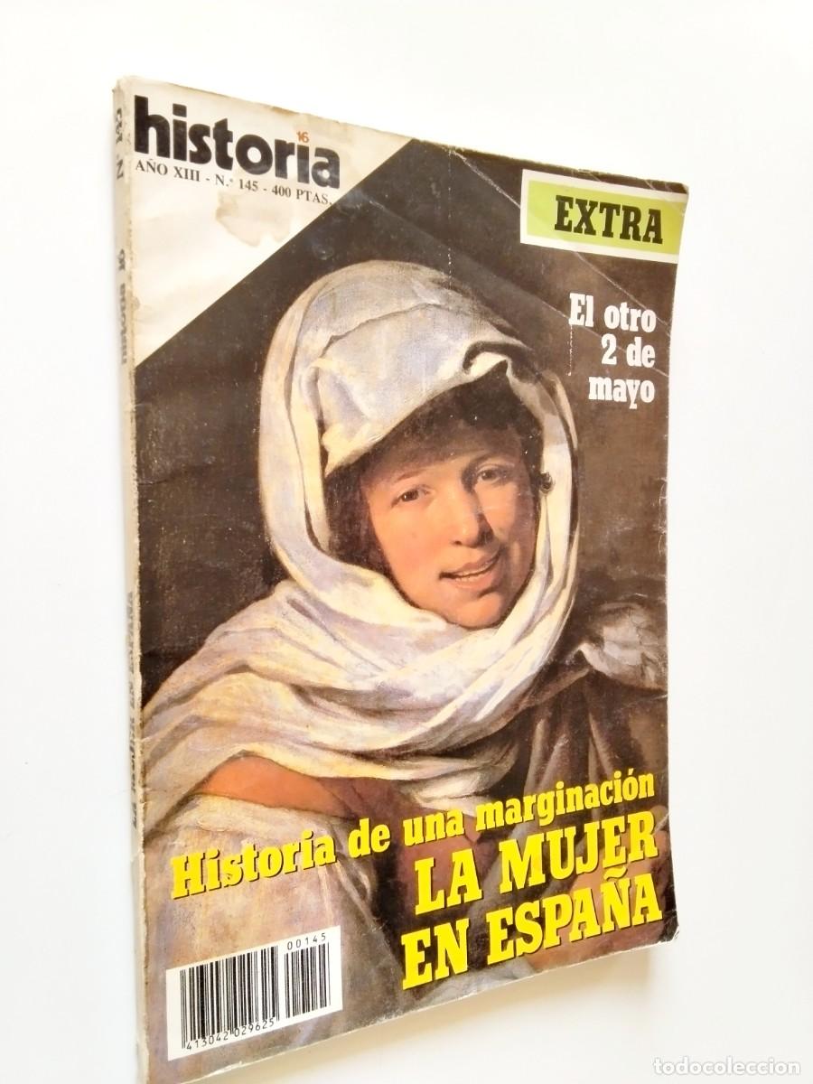 Libros: VV. AA. - Historia de una marginaci&oacute;n. La mujer en Espa&ntilde;a. El otro 2 de mayo (Historia 16, Extra. A&ntilde;