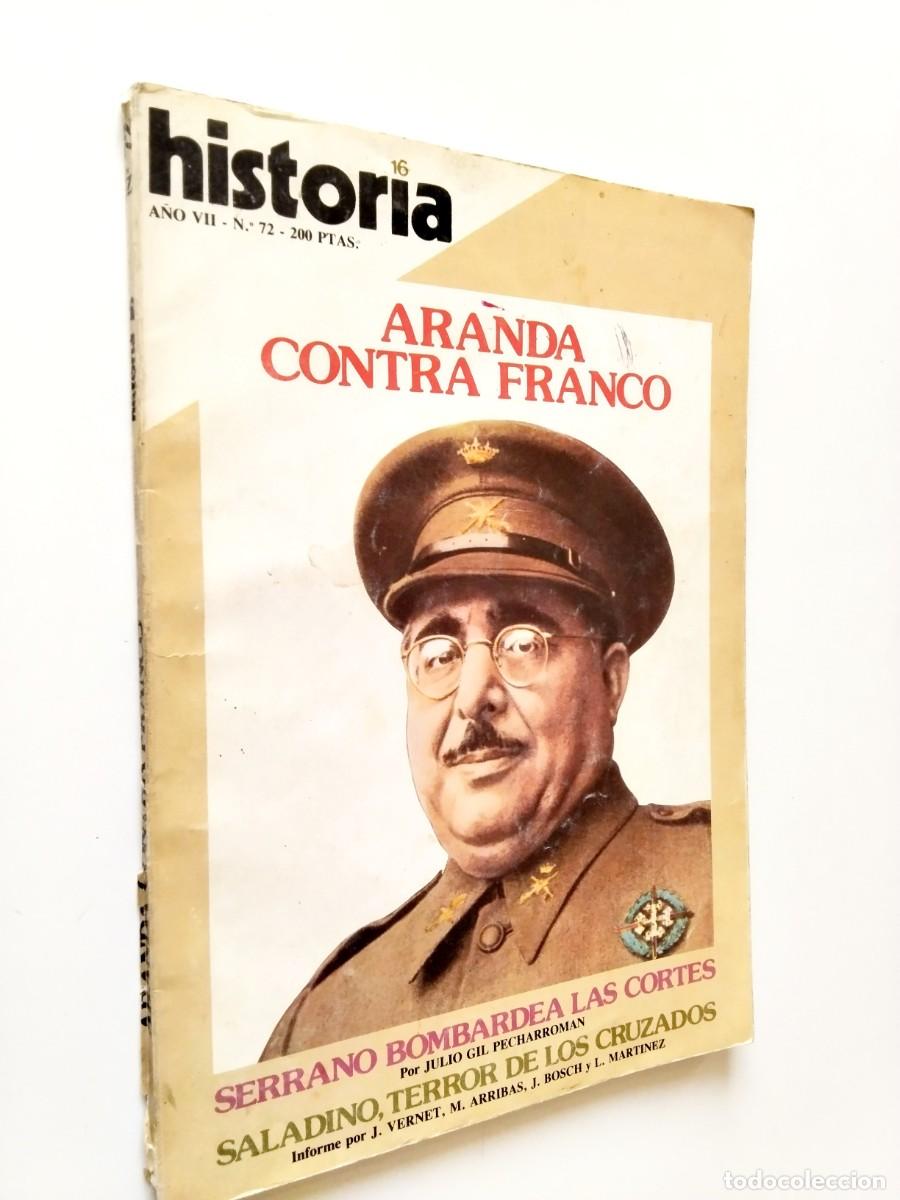 Libros: VV. AA. - Aranda contra Franco. Serrano bombardea las Cortes. Saladino, terror de los cruzados (Hist