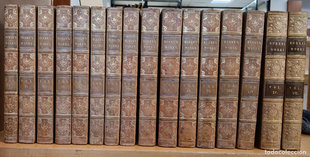 Libri di seconda mano: The works of the right honourable Edmund Burke. 16 volumenes - Burke, Edmund