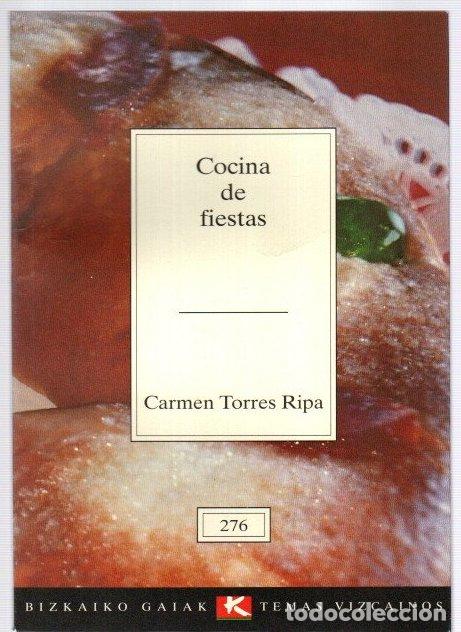 Libri di seconda mano: Cocina de fiestas - Torres Ripa, Carmen