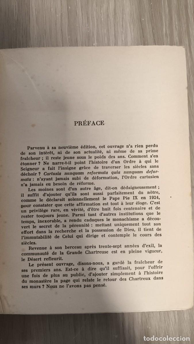 Libros: LA GRANDE CHARTREUSE - ARTHAUD - Foto 3