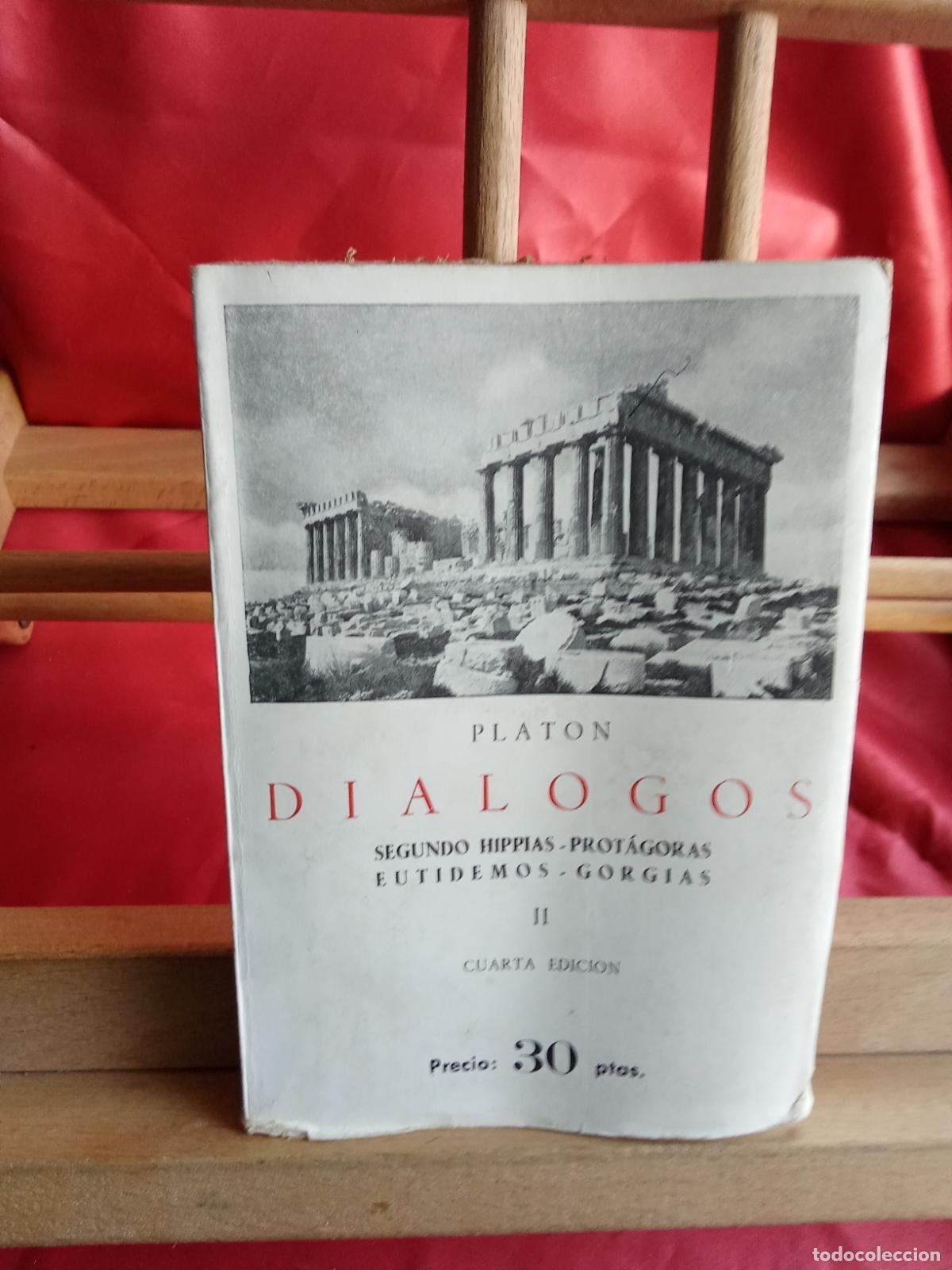 Livres: Dialogos (parte II): Segundo Hippias, Eutidemos. Plat&oacute;n N.5037
