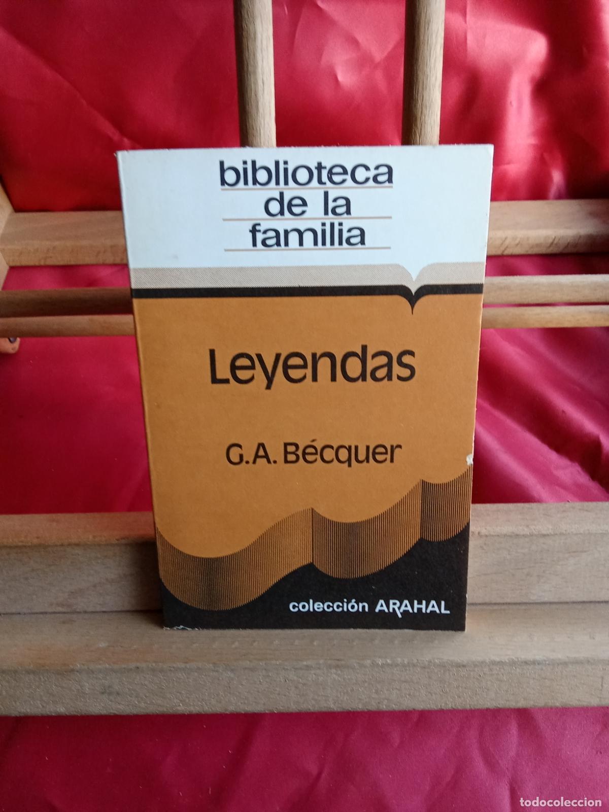 Livres: Leyendas. Gustavo Adolfo B&eacute;cquer N.5046