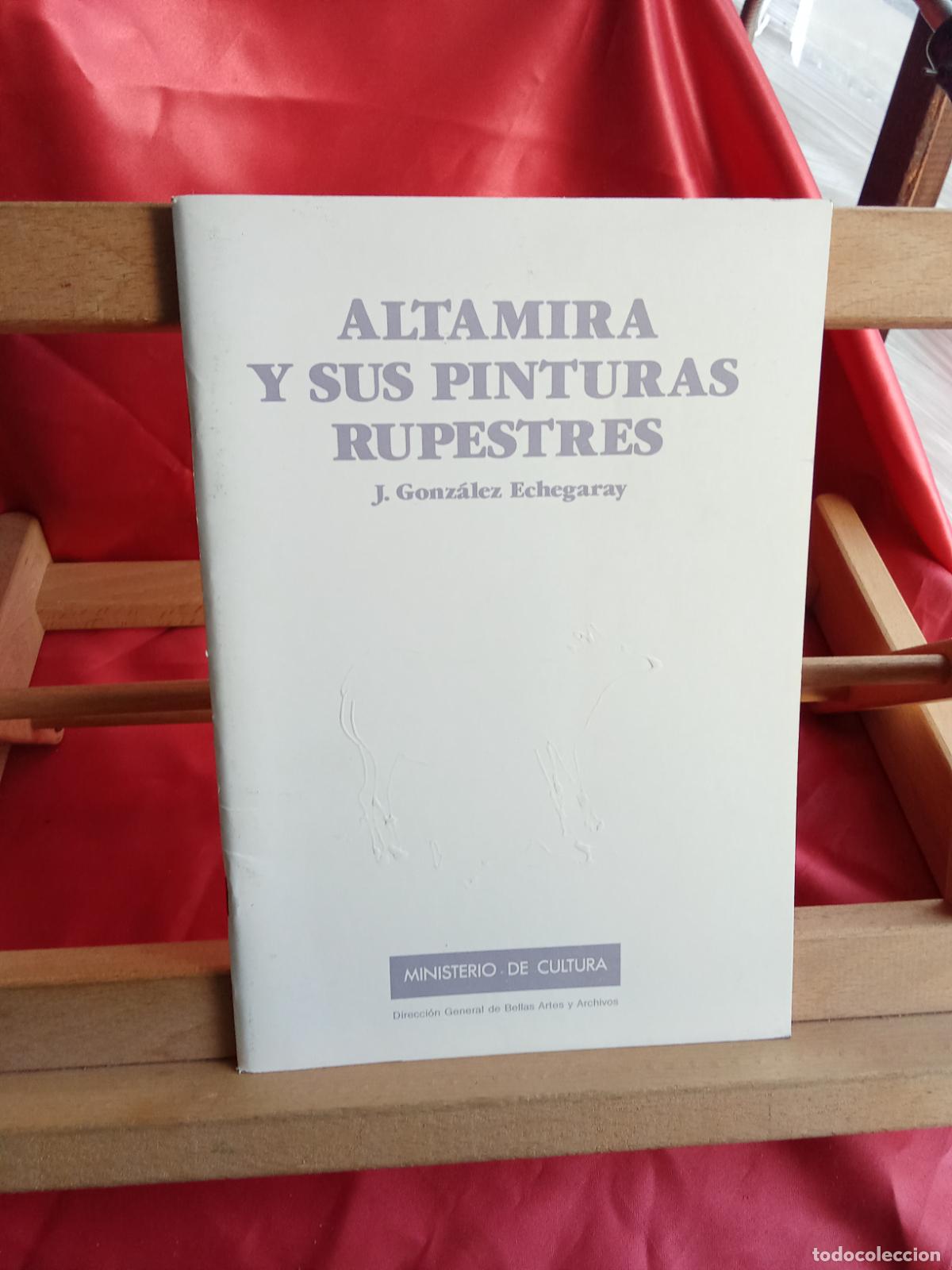 books: Altamira y sus pinturas rupestres. J. Gonz&aacute;lez Echegaray L.31642-1444