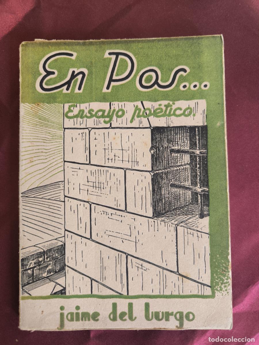 Libros: En pos... Ensayo po&eacute;tico - Jaime del Burgo Torres
