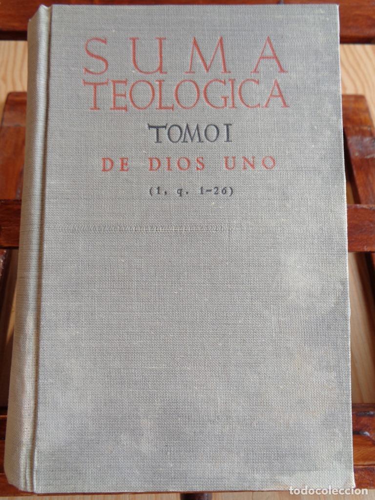 Libros: SUMA TEOLOGICA. Tomo I. De Dios Uno (1, q. 1-26). - SANTO TOM&Aacute;S DE AQUINO