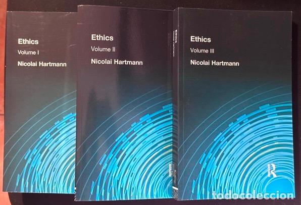 Libros: ETHICS. Moral Phenomena. Moral Values. Moral Freedom - HARTMANN, Nicolai