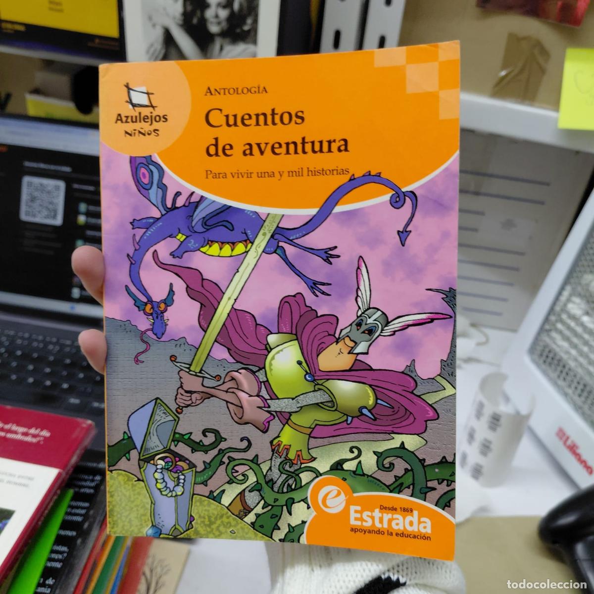 Livros em segunda m&atilde;o: Cuentos De Aventura Azulejosn - Auguste Comte - Auguste Comte