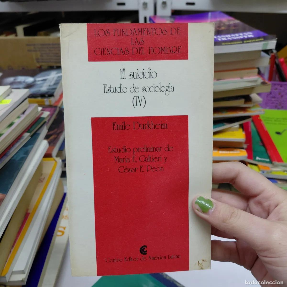 books: El suicidio - Durkheim