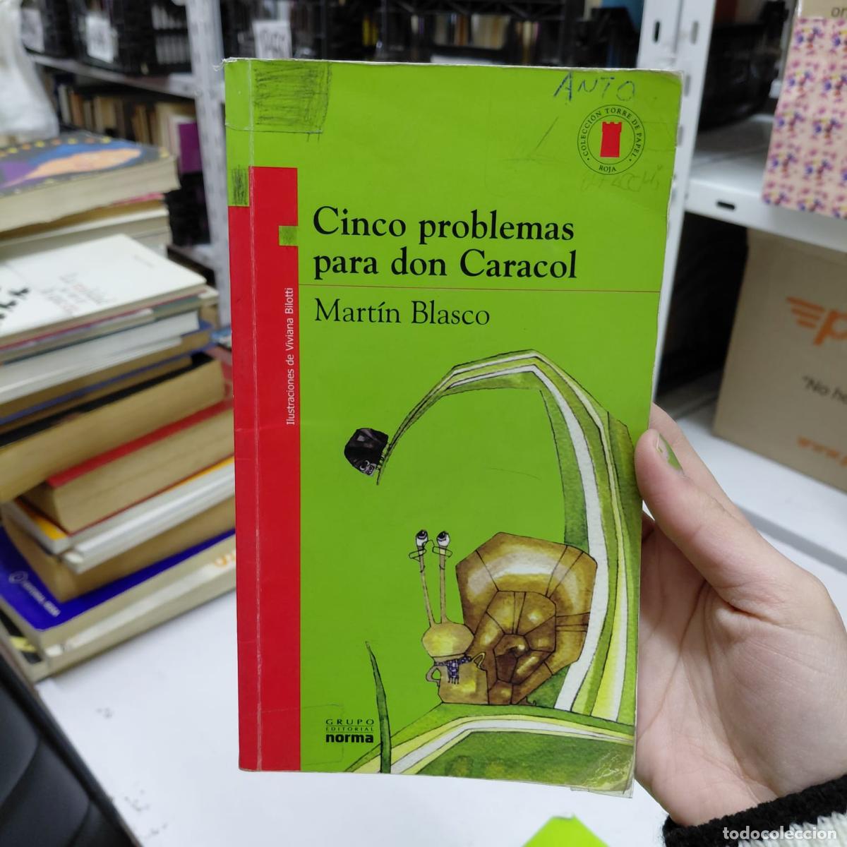 books: Cinco Problemas Para Don Caracol - Aventura Juvenil - Mart&iacute;n Blasco