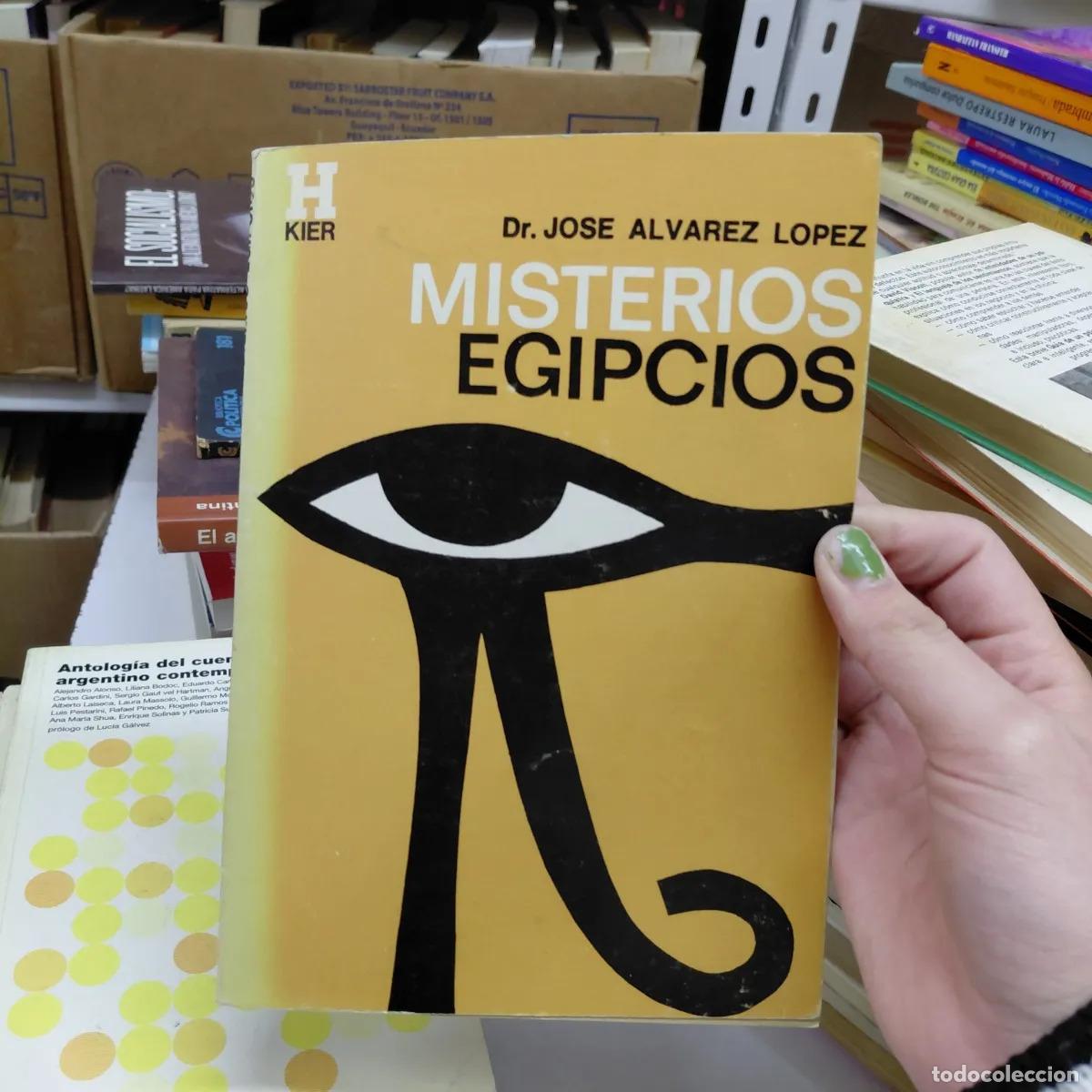 Livros em segunda m&atilde;o: Misterios egipcios (det.) - Jose Alvarez Lopez