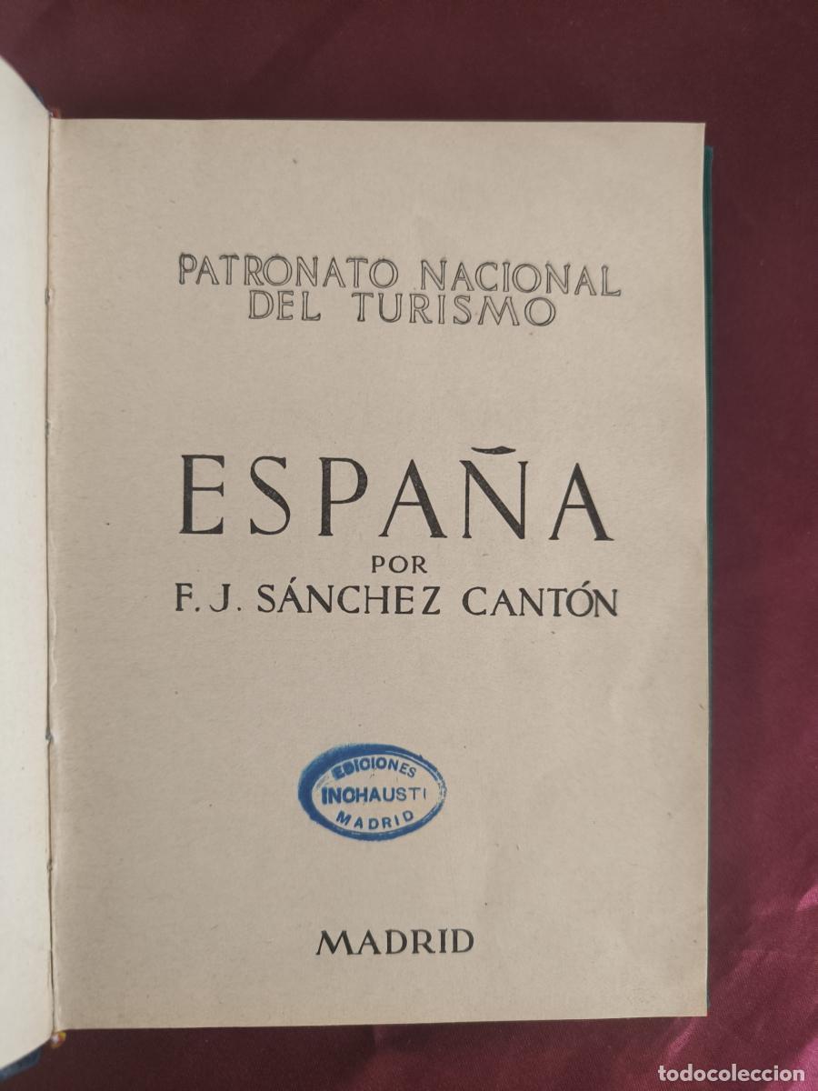 Libros: Espa&ntilde;a - F. J. S&aacute;nchez Cant&oacute;n