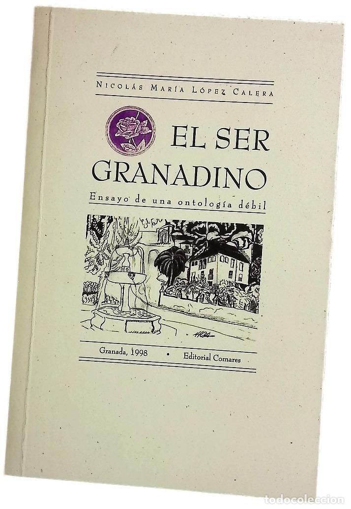B&uuml;cher: El ser granadino (ensayo de una ontolog&iacute;a d&eacute;bil)