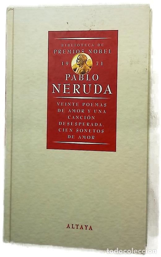 Libros: 20 poemas de amor y una canci&oacute;n desesperada.
