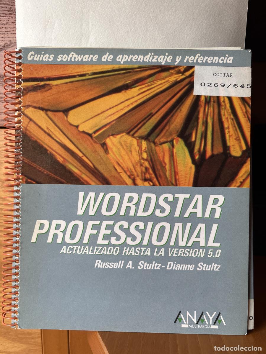 Libros: WordStar Professional - Dianne Stultz Russel Stultz TDK138