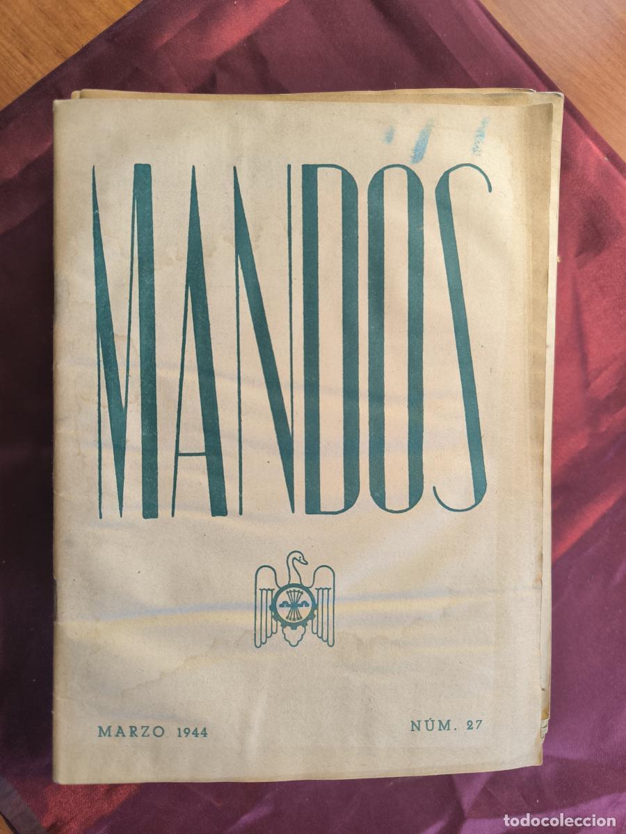 Libros: Mandos: Revista del Servicio Nacional de Mandos (15 n&uacute;meros) 1, 8, 9, 11, 12, 13, 14, 16, 17, 18,