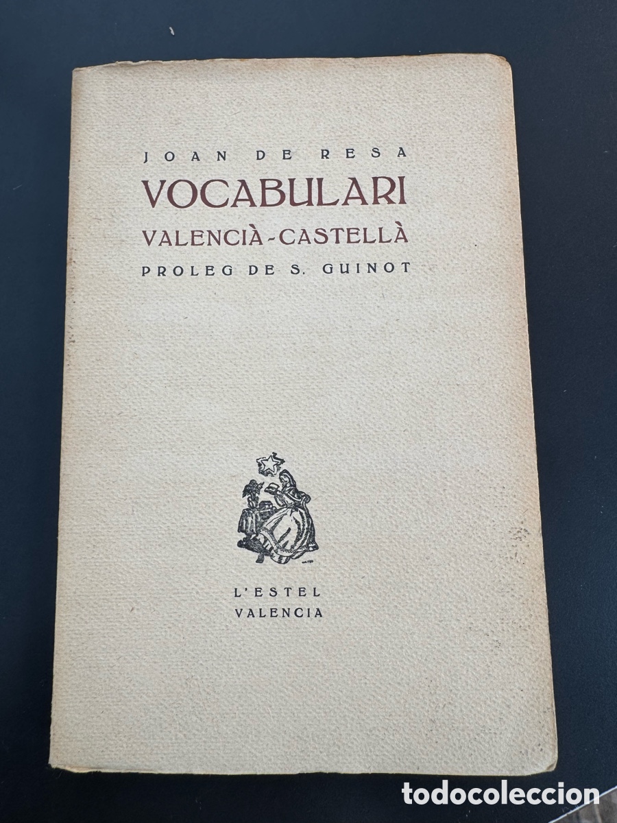 Libros: Joan de Bresa Vocabulari Valenci&aacute; Castell&aacute; Salvador Guinot