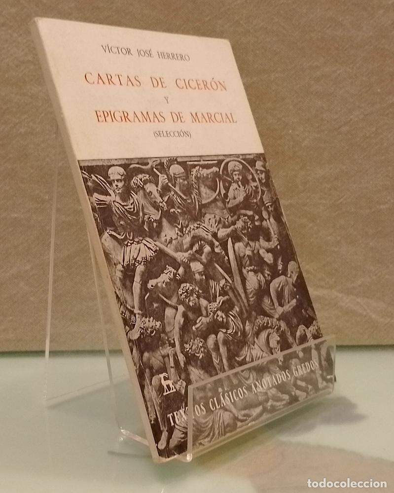 Livres: Cartas de Cicer&oacute;n y epigramas de Marcial (selecci&oacute;n) - Cicer&oacute;n / Marcial