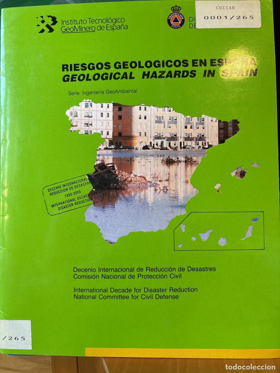 books: Riesgos geol&oacute;gicos en Espa&ntilde;a - Instituto Tecnol&oacute;gico Geominero de Espa&ntilde;a TDK139