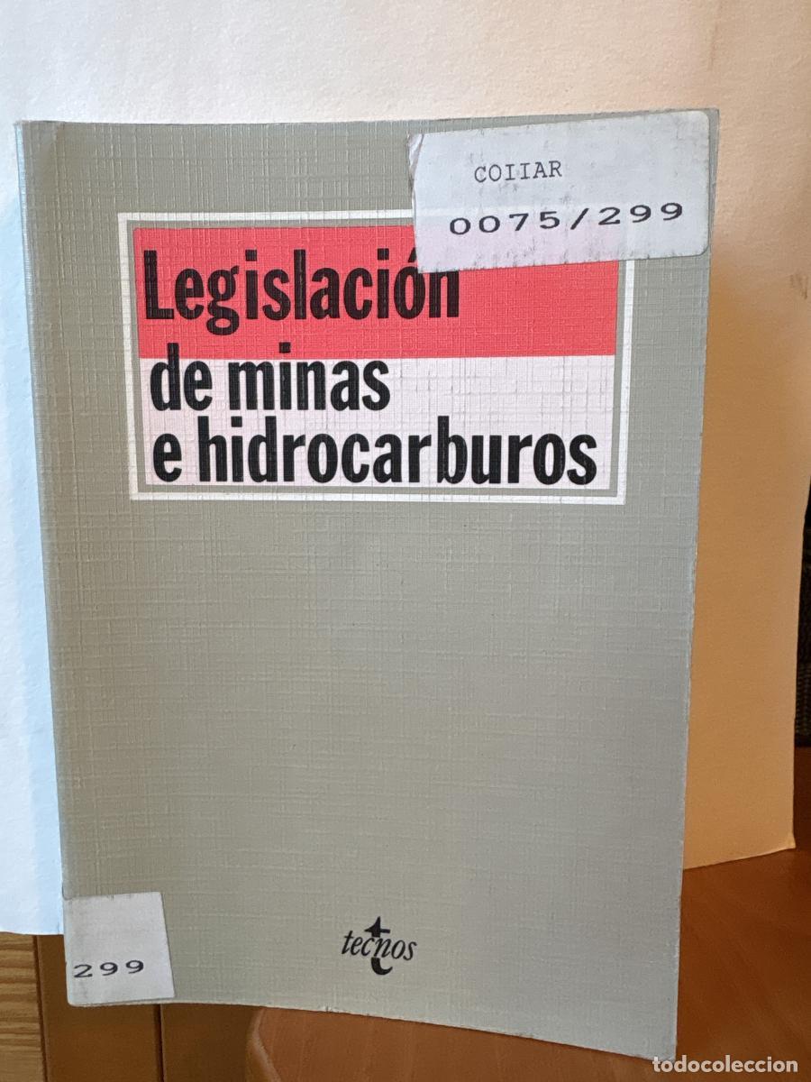 books: Legislaci&oacute;n de minas e hidrocarburos - AGUST&Iacute;N E. DE AS&Iacute;S ROIG TDK139
