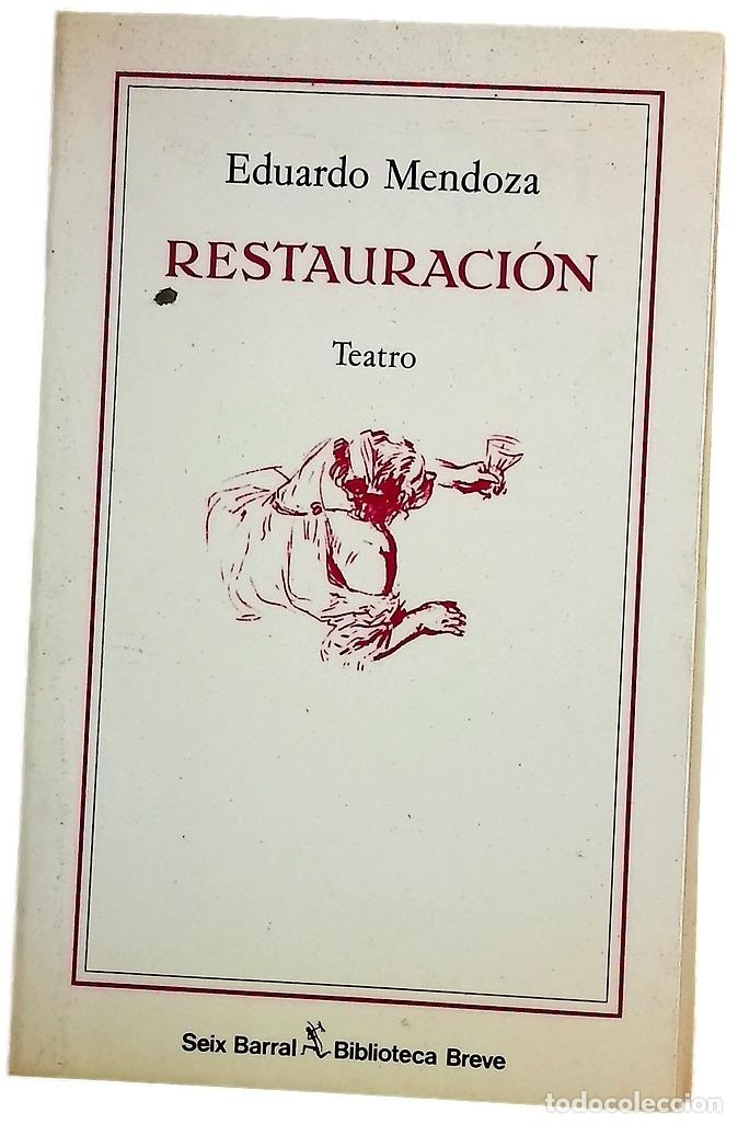 Libros: Restauraci&oacute;n - Mendoza, Eduardo