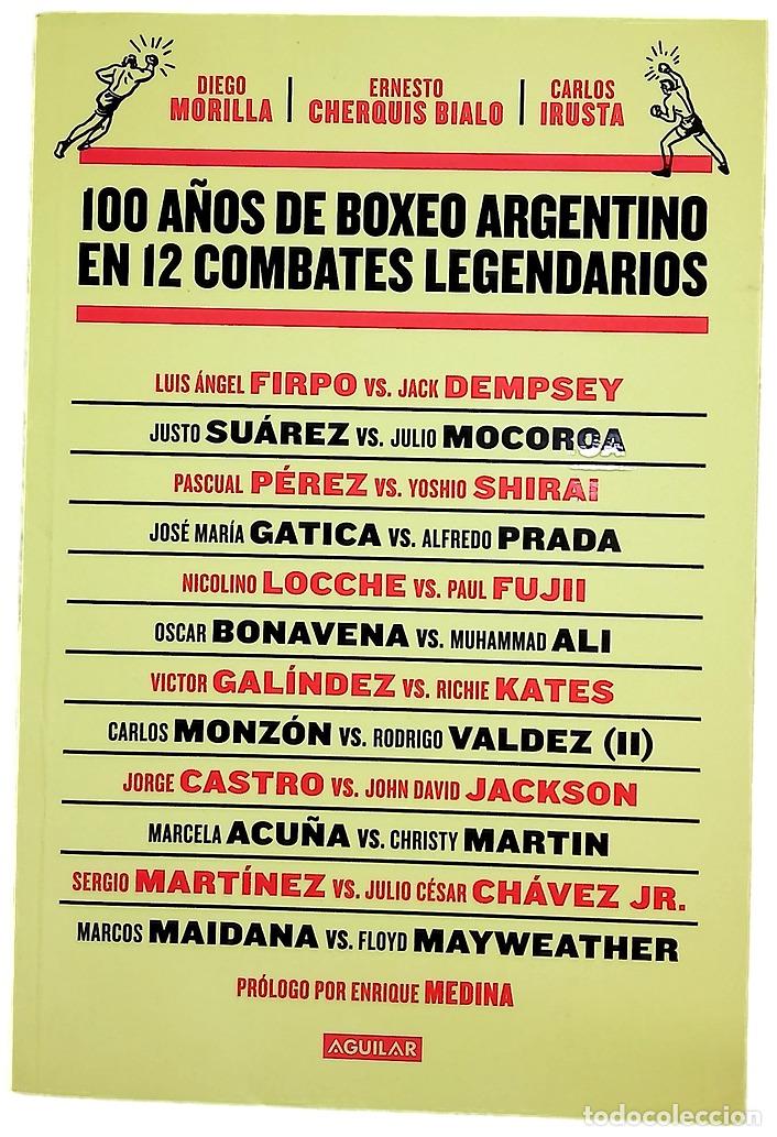 Libros: 100 a&ntilde;os de boxeo argentino en 12 combates legendarios