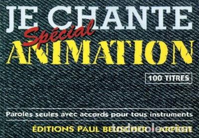 Libros: Je chante sp&eacute;cial animation- 3137990010713