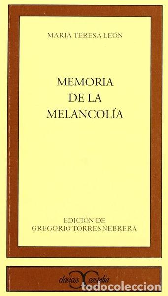 books: Memoria de la melancol&iacute;a- 9788470398322