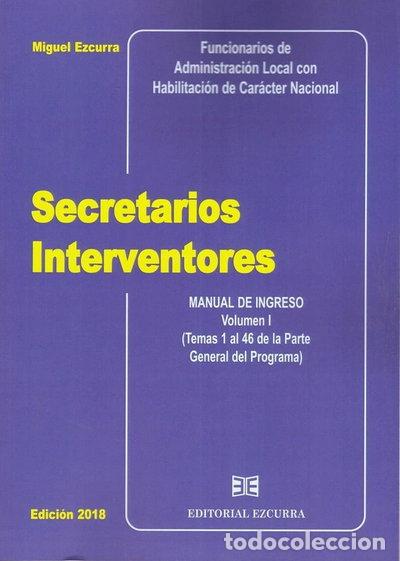 Livros em segunda m&atilde;o: SECRETARIOS INTERVENTORES 4 TOMOS 2018- 9788416190423