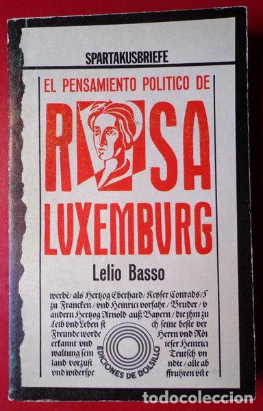 Libros: El pensamiento pol&iacute;tico de Rosa Luxemburg- 9788429712131