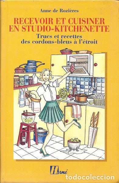 Livros em segunda m&atilde;o: Recevoir et cuisiner en studio-kitchenette- 9782866652326