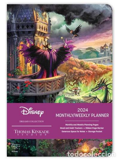 Libros: Disney Dreams Collection by Thomas Kinkade Studios 2024 Monthly/Weekly Planne...- 9781524884277