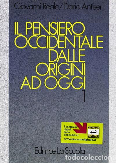 Livros em segunda m&atilde;o: Il pensiero occidentale dalle origini ad oggi 1- 9788835072713