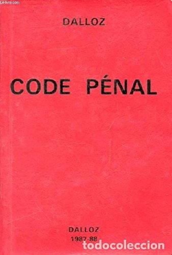 Libros: Code p&eacute;nal 1987-1988- 9782247008506