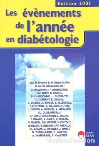 Libros: Les &eacute;v&eacute;nements de l'ann&eacute;e en diab&eacute;tologie- 9782747201995