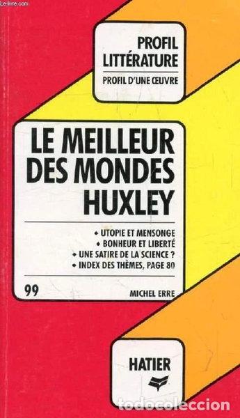Libros: Le meilleur des mondes, Huxley- 9782218048227