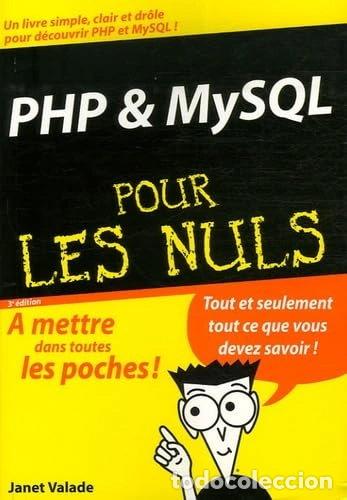 Libros: PHP et MySQL pour les Nuls- 9782754004299