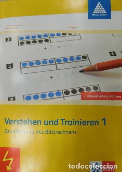 books: Verstehen und Trainieren 1: Grundlegung des Blitzrechnens- 9783122009359