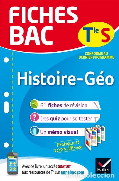 books: Fiches bac Histoire-G&eacute;ographie Tle S- 9782401044210