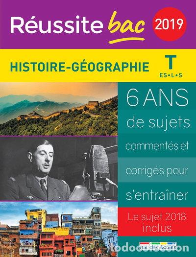 books: Histoire-G&eacute;ographie Tle ES, L, S: 6 ans de sujets comment&eacute;s et corrig&eacute;s- 9782820808370