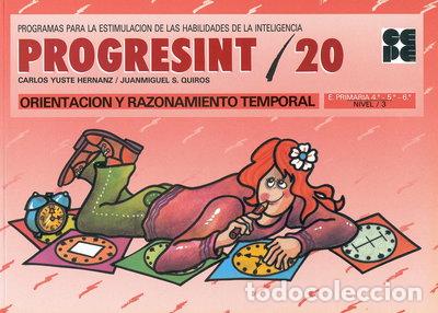 Livros em segunda m&atilde;o: PROGRESINT 20. Orientaci&oacute;n y Razonamiento Temporal- 9788478690589