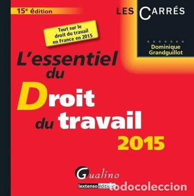 Libros: L'essentiel du droit du travail 2015- 9782297046848