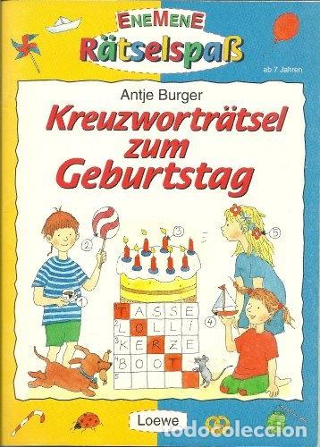 Libros: ENEMENE R&auml;tselspa&szlig;: Kreuzwortr&auml;tsel zum Geburtstag- 9783785532607