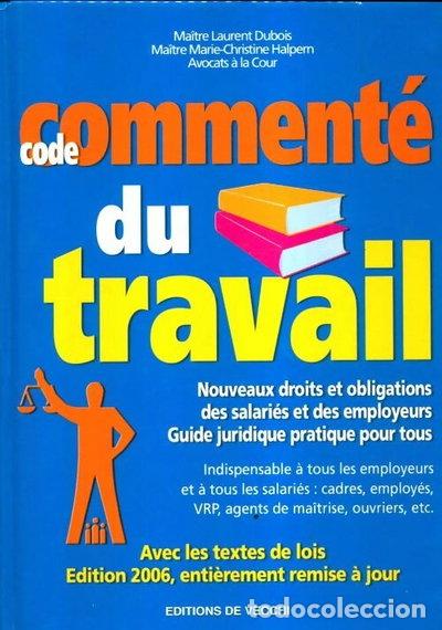 Livros em segunda m&atilde;o: Code comment&eacute; du travail- 9782732880273