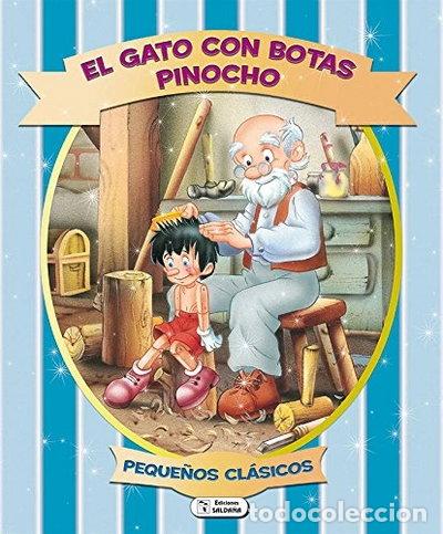 Libros: El gato con botas, Pinocho- 9788499398341