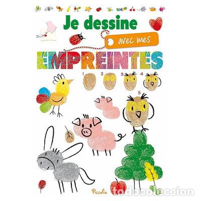 Libros: Je dessine avec mes empreintes- 9782753041370
