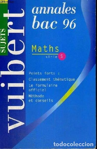 Libros: Math&eacute;matiques Terminale S. Sujets, &eacute;dition 1996- 9782711795246