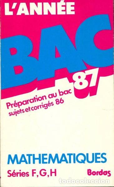 Libros: Math&eacute;matiques : s&eacute;ries F, G, H- 9782040167226