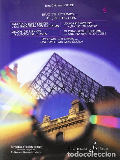 Libros: Jeux de Rythmes et Jeux de Cles - 6 Langues - Volume 4- 9790043060451