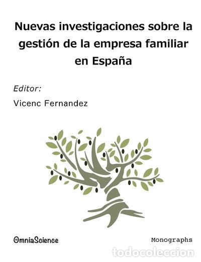 Livres: Nuevas investigaciones sobre la gesti&oacute;n de la empresa familiar en Espa&ntilde;a- 9788494023453